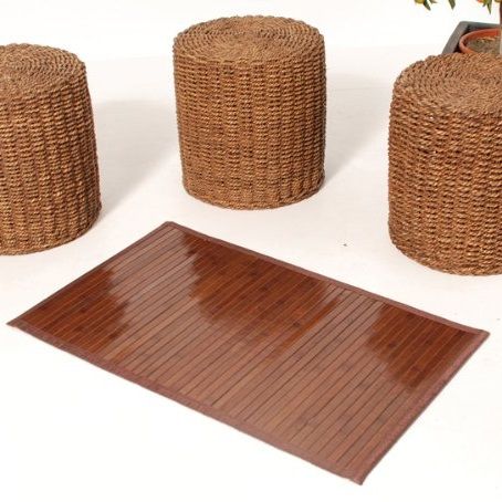Alfombras de bambú