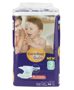 Pañales baratos Carrefour Baby